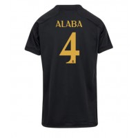 Fotballdrakt Dame Real Madrid David Alaba #4 Tredjedrakt 2023-24 Kortermet